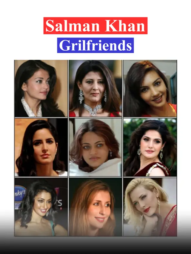 never thought of salman khan ex-girlfriends list